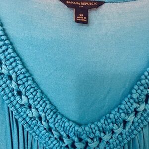 Banana republic dress blue xs